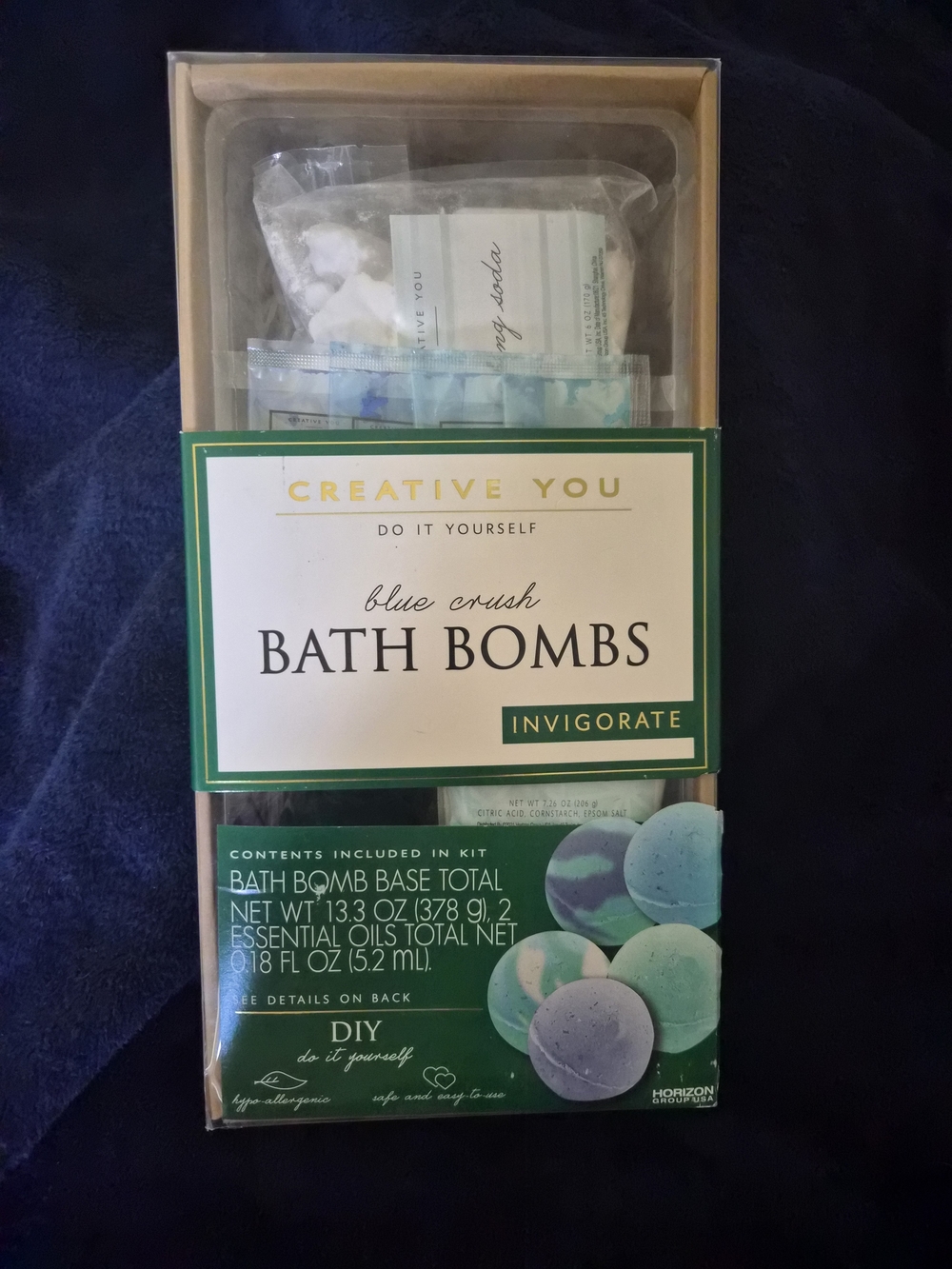 Creactive You Bath Bombs DIY Kit - Invigorate